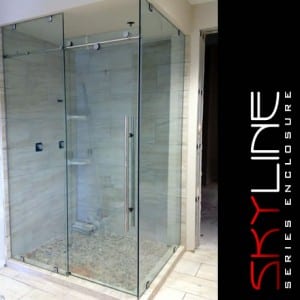 Cardinal Skyline Series Shower Enclosure | frameless glass showers