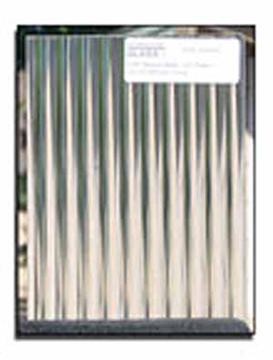 narrow reed 5 inch pattern glass for cabinets
