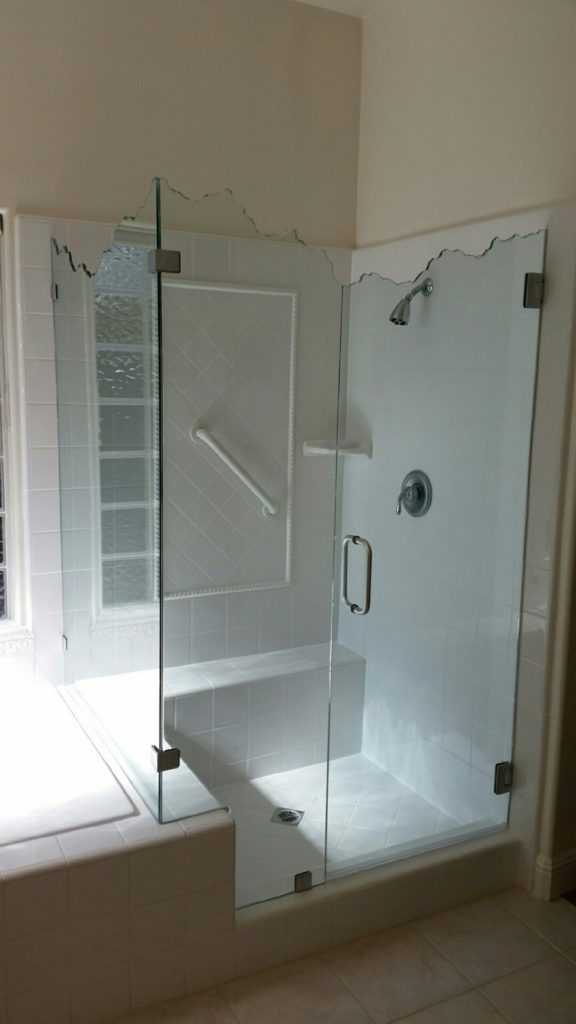 Glass - Shower Enclosure FramelessShower_ChippedEdgeTop-576x1024