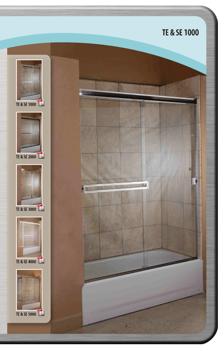 Glass - Shower Enclosure Standard-Tub-Enclosure