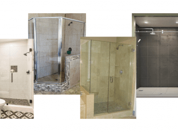 glass shower doors - 4 DRG