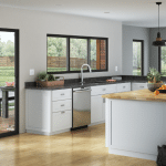 Milgard black windows