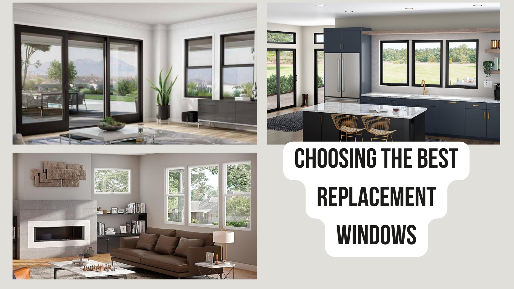 the best window replacements