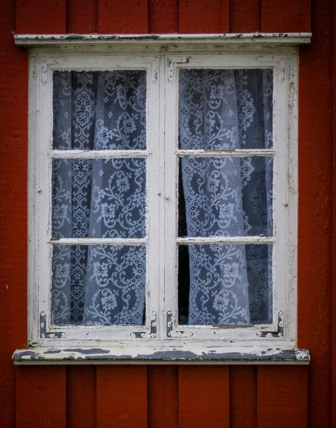 drafty old window