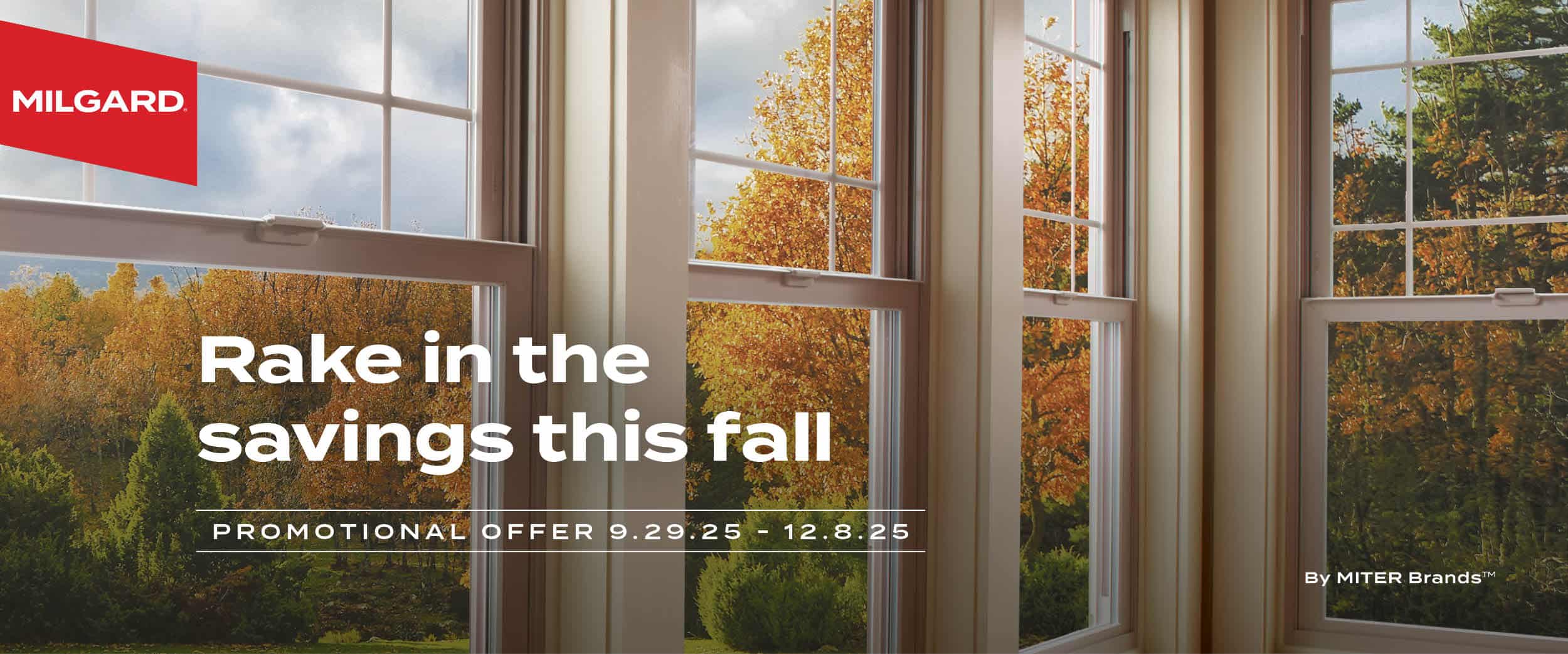 Milgard Fall 2025 Promotion Discount