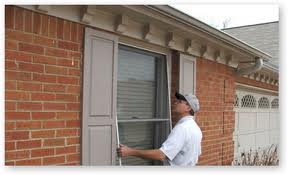 new replacement window screen install