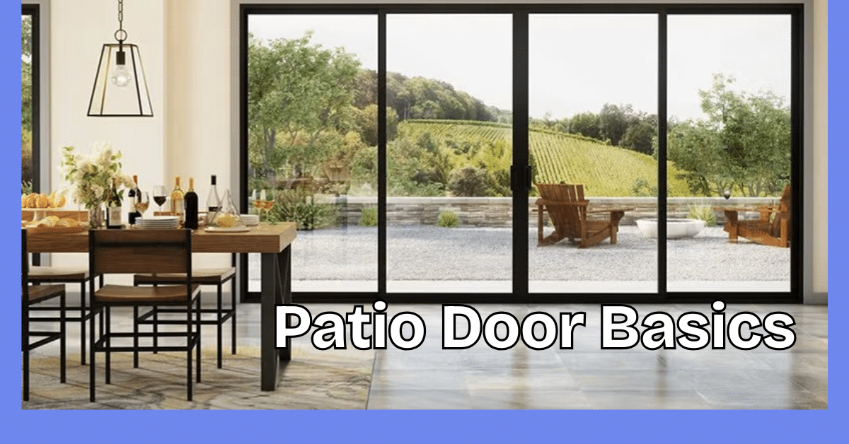 multiple panel sliding glass patio doors